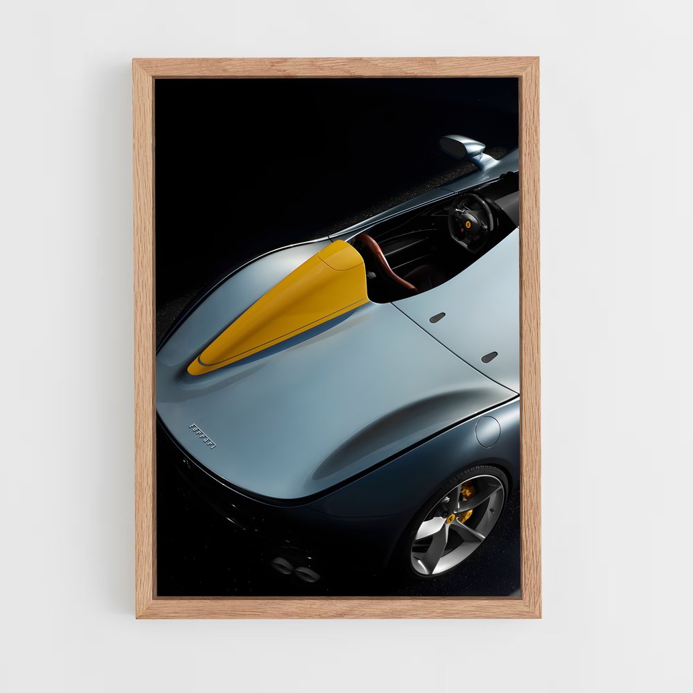 Poster Night Racer – affiche Ferrari (vue 4)